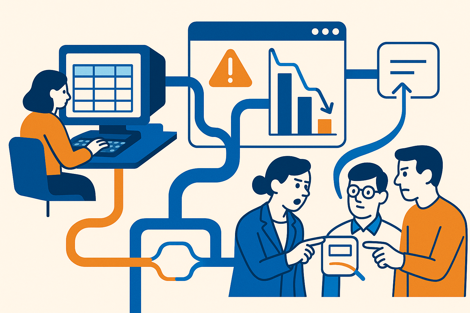 Ontbrekende brondata en een KPI-conflict tussen Finance, Sales en BI.
